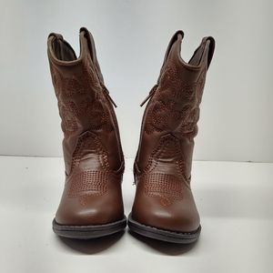 Smartfit skid resistant Cowboy Western Boot boy's baby size 6 pre-owned